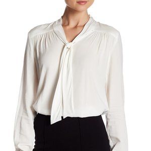 •Basler•Long Sleeve Necktie Blouse